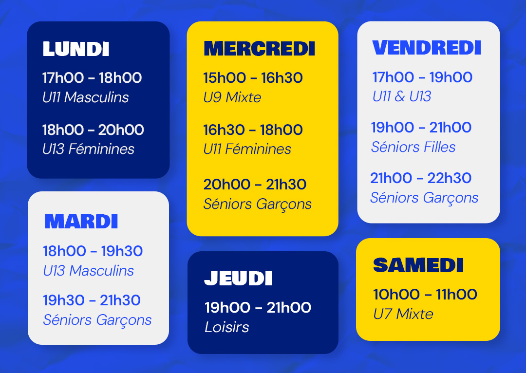 Image - Planning entrainement